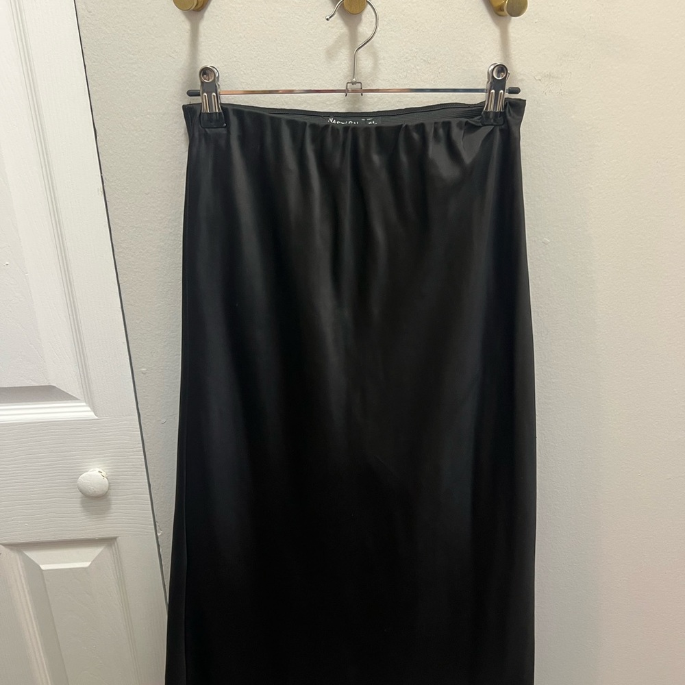 Black Midi Skirt